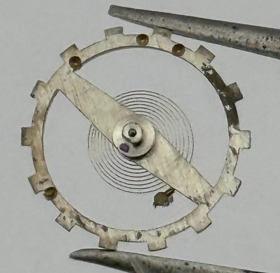 Brac 2021 Balance Wheel Complete And Spring Watch Movement Parts NOS