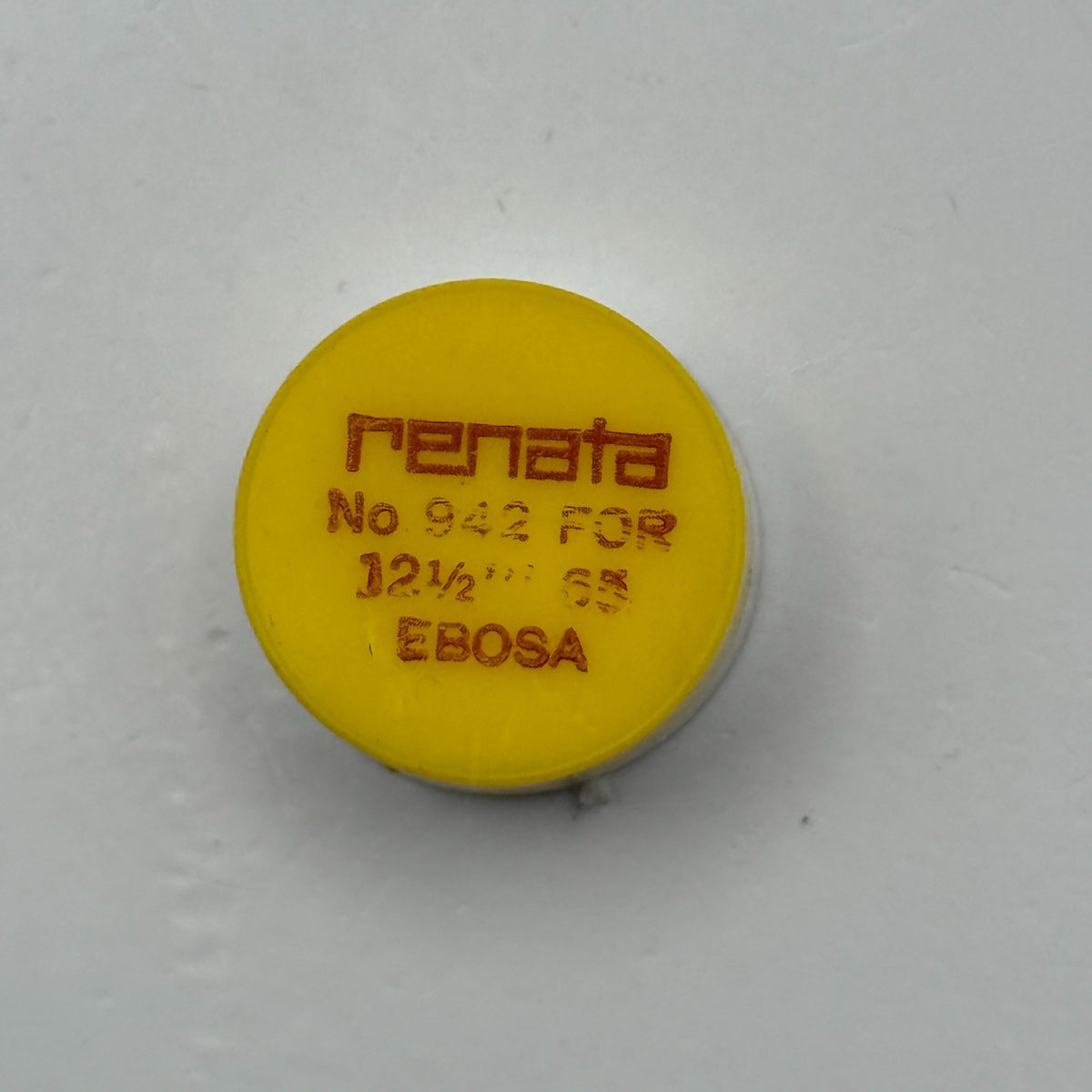 Ebosa 65 Balance Wheel Complete And Spring 12½’’’ 942 Watch Movement Parts NOS