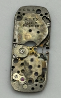 Rolex Size M Watch Movement Patented Main Plate Manual Wind Vintage Parts 10mm 