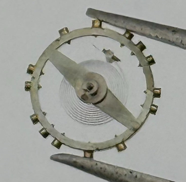 FEF 270 Balance Wheel Complete And Spring 5¼’’’ Renata 173 Watch Movement Parts