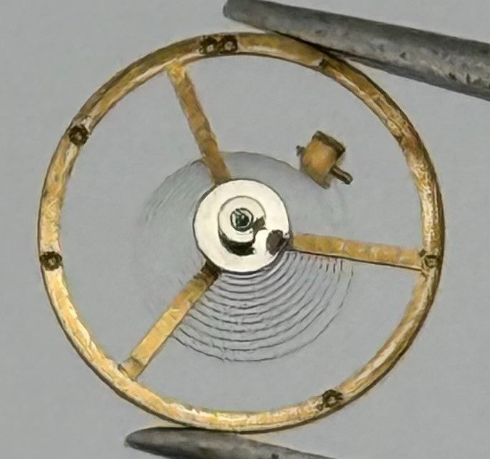 BFG 927-21 Balance Wheel Complete And Spring 6¾-8’’’ 1892 M Watch Movement Parts