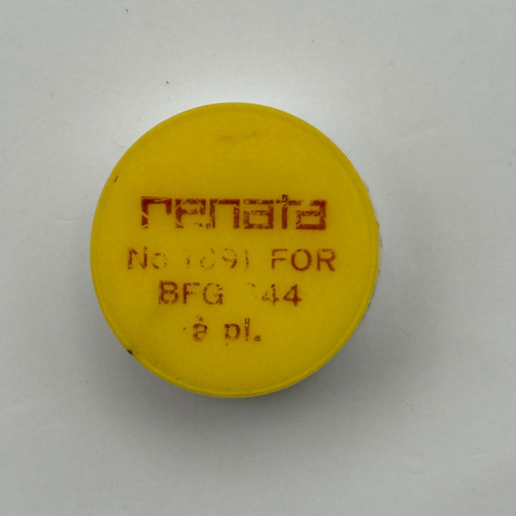 BFG 844 Balance Wheel Complete And Spring Renata 1891 Watch Movement Parts NOS
