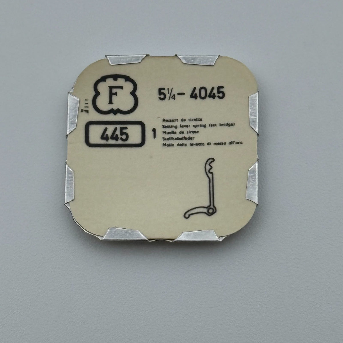 Felsa 4045 Setting Lever Spring - 5 1/4 - 445 - New Old Stock - Watch Parts