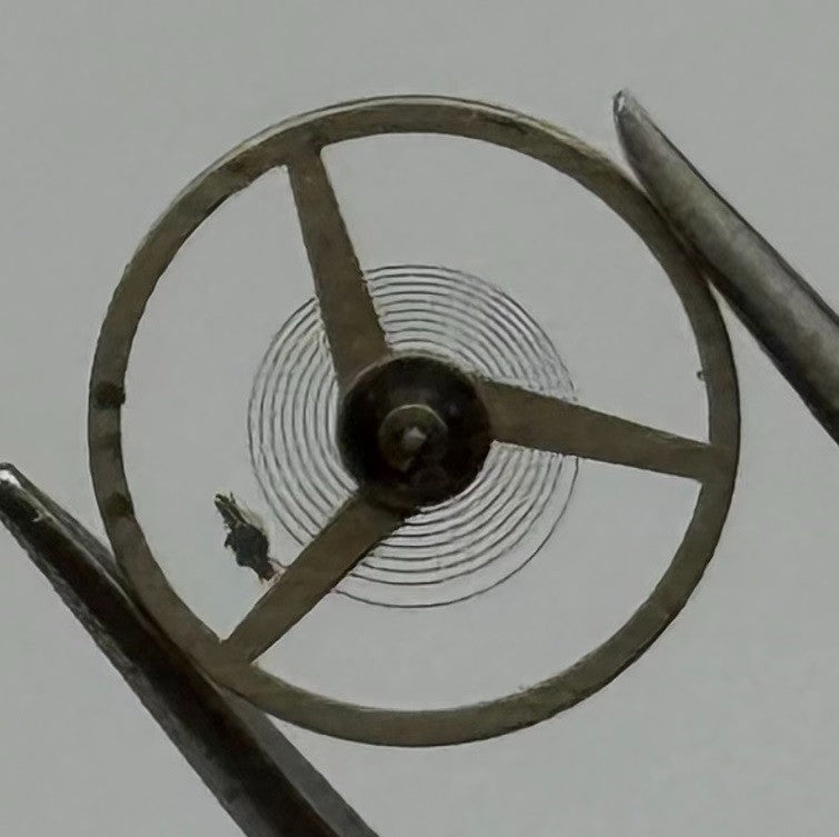 Felsa 4062 Balance Wheel Complete And Spring Renata 1245 M Watch Movement Parts