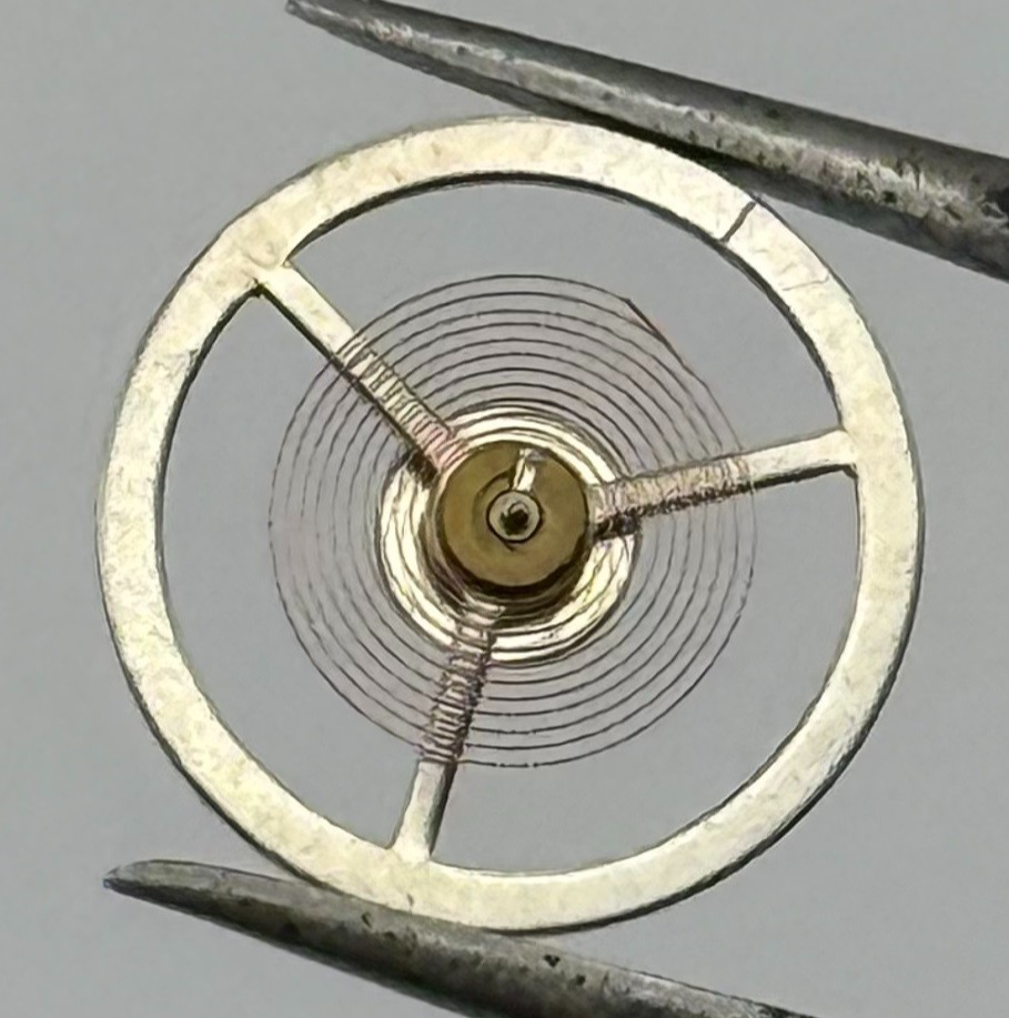BFG 866 PL Balance Wheel Complete And Spring Renata 65 Watch Movement Parts NOS