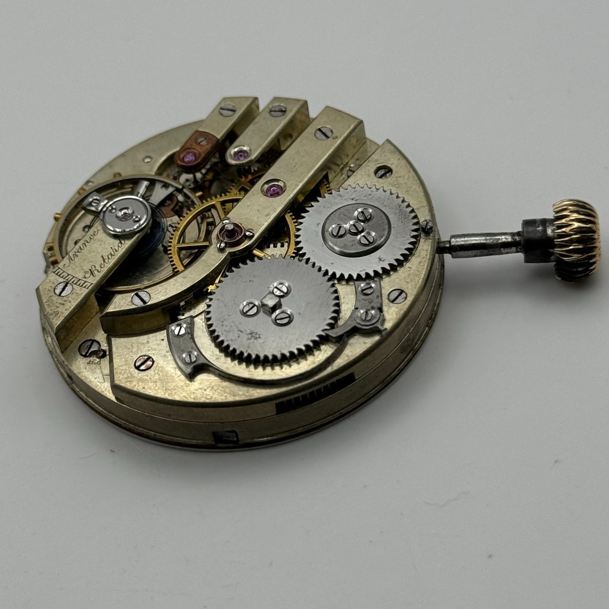 High Grade Pocket Watch Movement Running Antique Hunter Parts Repair 42.8mm