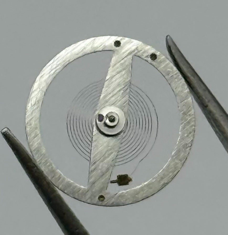 RL Rax 1013 1237 Balance Wheel Complete And Spring 1679 Watch Movement Parts NOS