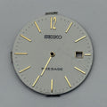 Seiko Presage V739 Watch Dial White Japan Vintage Spare Parts Repair 27.9mm