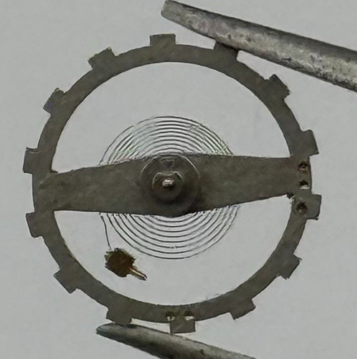 Brac 2021 2051 Balance Wheel Complete And Spring 69 M Watch Movement Parts NOS