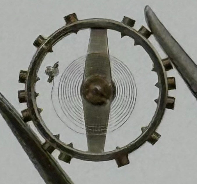 AS 976 1012 Balance Wheel Complete And Spring Renata 532 M Watch Movement Parts