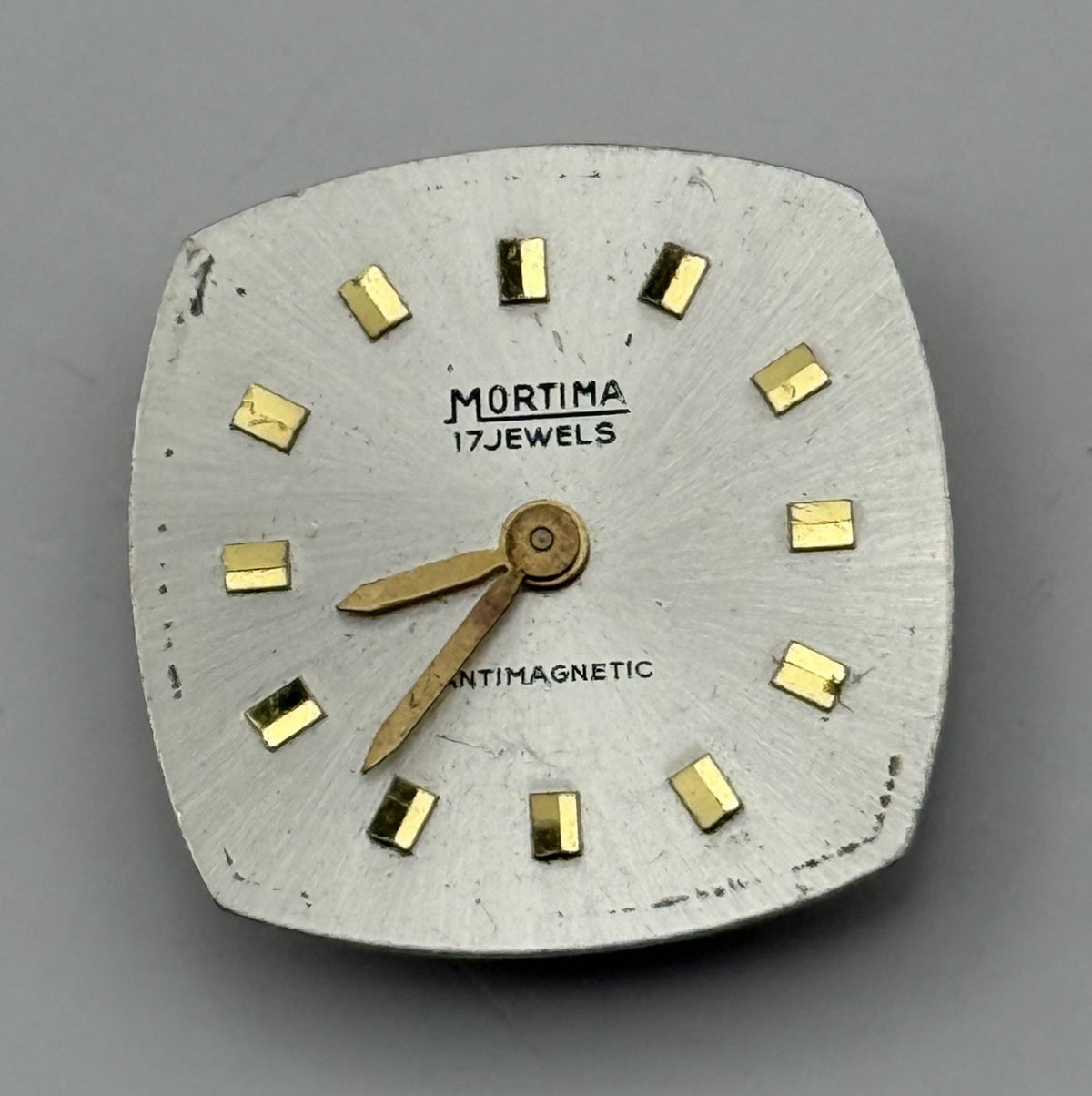 Cattin C64 Watch Movement Mortima 17Jewels Swiss Manual Wind Parts Repair 15.2mm