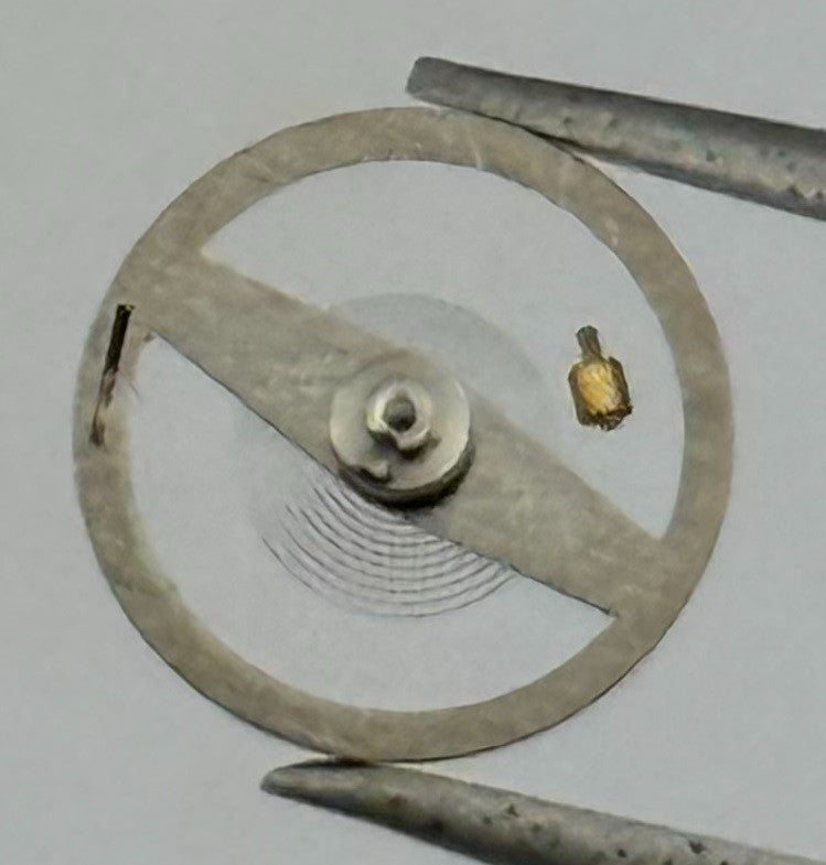 Brac 2051 /1 Balance Wheel Complete And Spring 5¼’’’ 3817 Watch Movement Parts