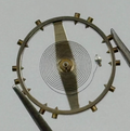 Felsa 4000 Balance Wheel Complete And Spring Renata 965 Watch Movement Parts NOS