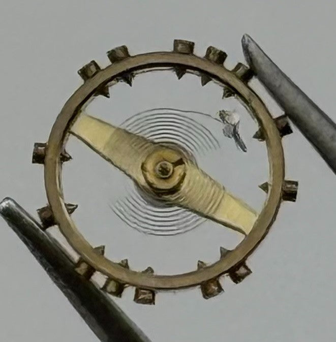 102 Special SP Balance Wheel Complete And Spring 10½’’’ Watch Movement Parts NOS