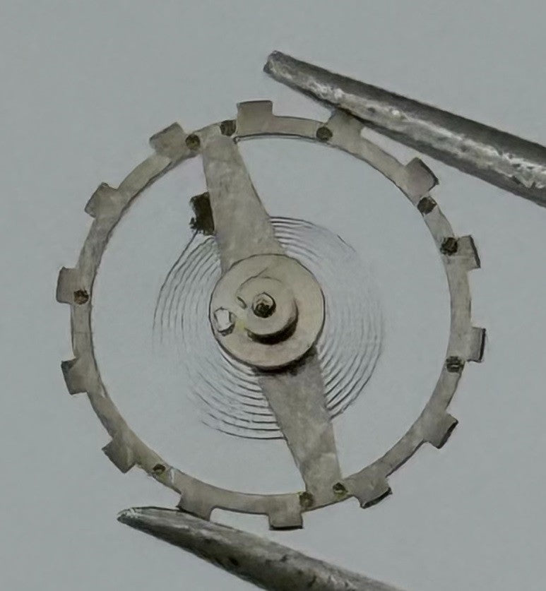 EB 1226 Balance Wheel Complete And Spring 8¾’’’ 113 Watch Movement Parts NOS