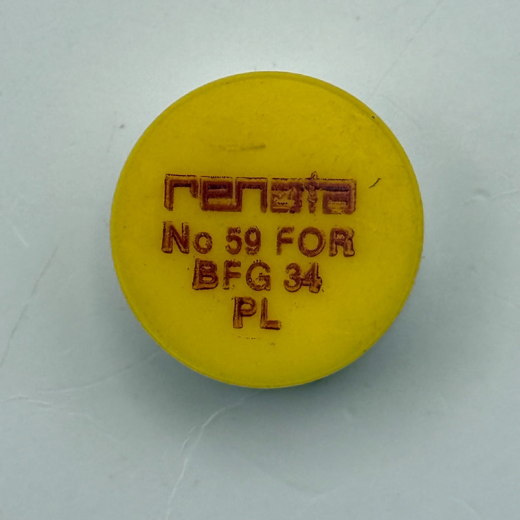 BFG 34 PL Balance Wheel Complete And Spring Renata 59 Watch Movement Parts NOS