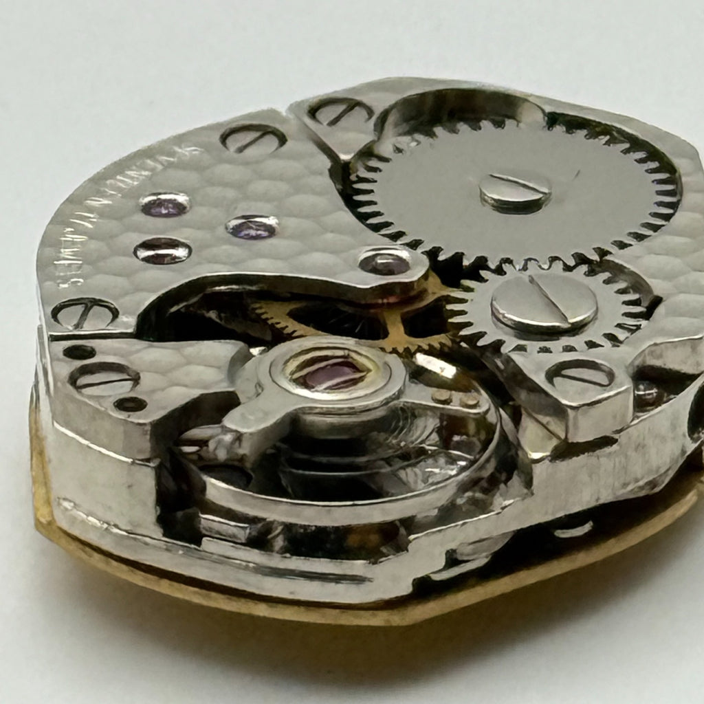 FE 163 Watch Movement Limit 17 Jewels Swiss Manual Wind Parts Repair 15.3mm