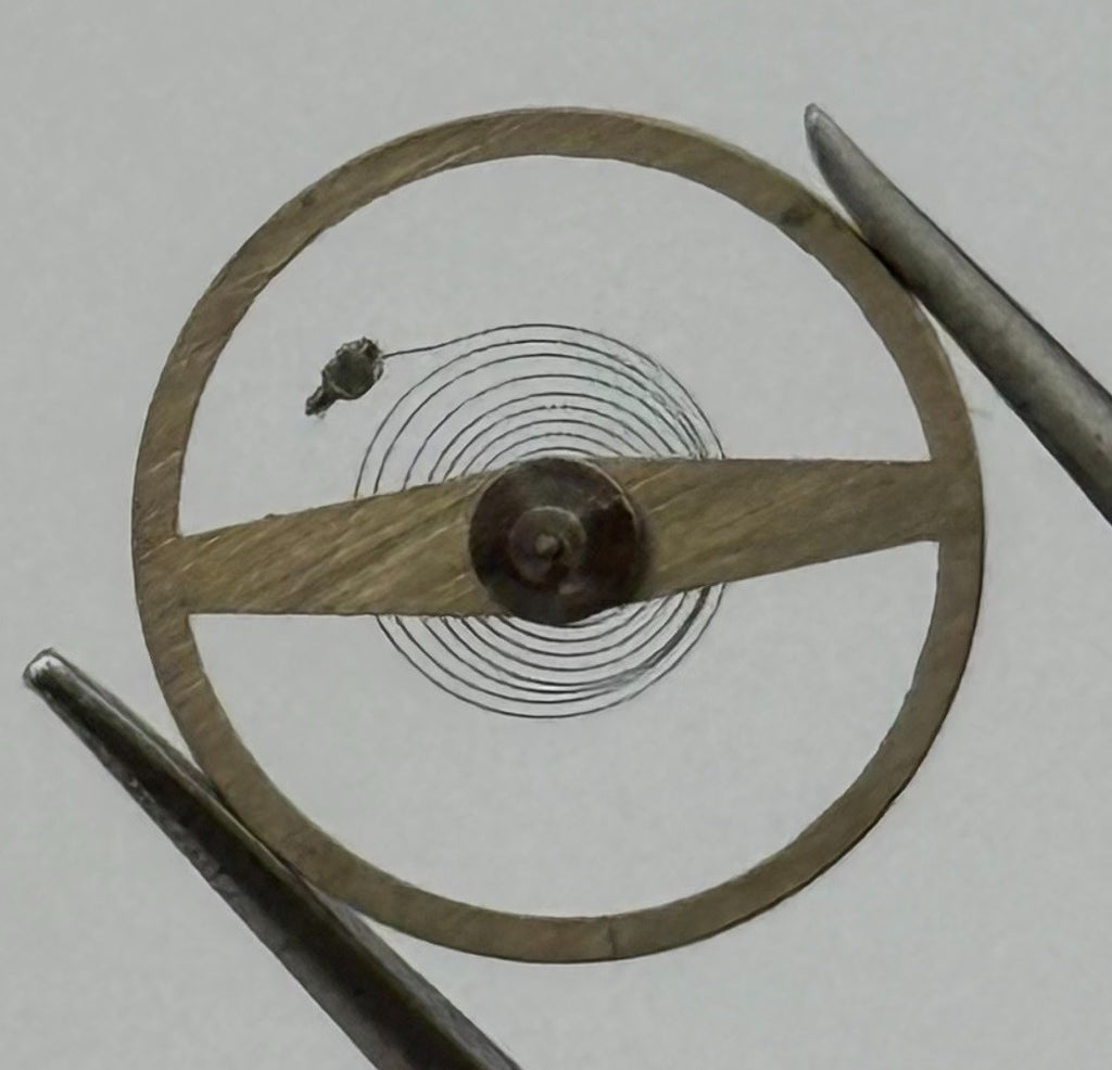 AS 1194 Inca Balance Wheel Complete And Spring Renata Watch Movement Parts NOS