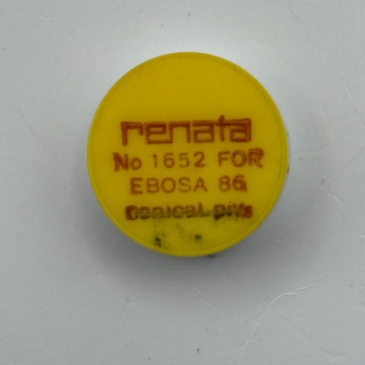 Ebosa 86 Balance Wheel Complete And Spring Renata 1652 Watch Movement Parts
