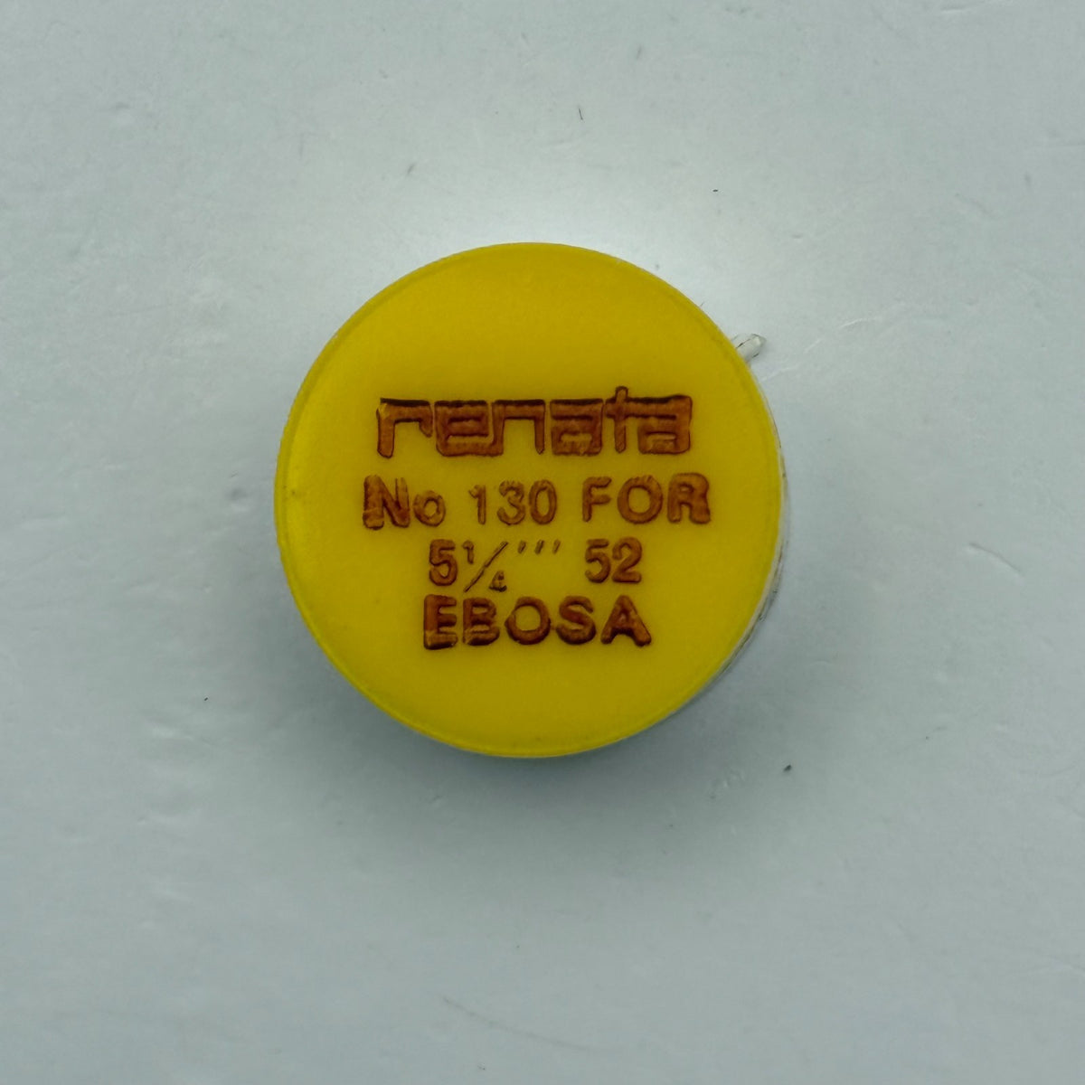 Ebosa 52 Balance Wheel Complete And Spring 5¼''' Renata 130 Watch Movement Parts