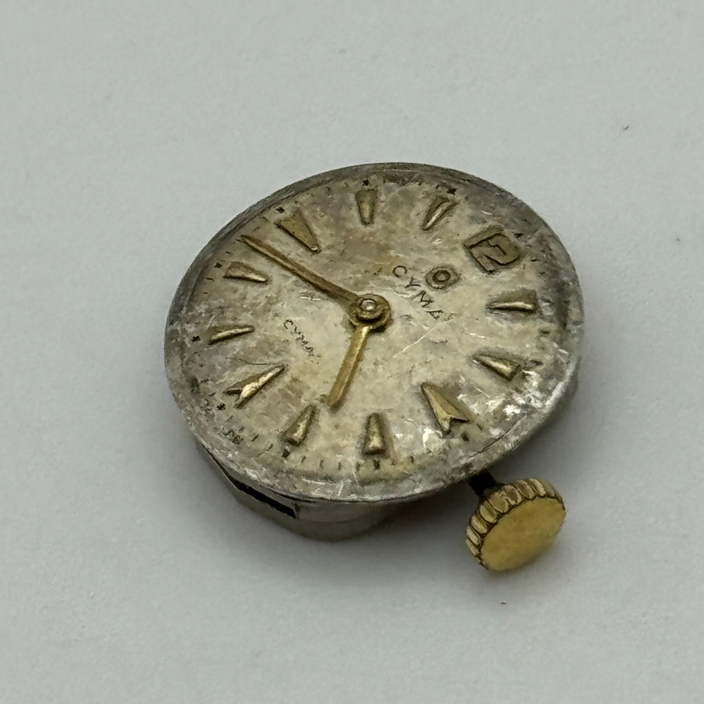 Cyma 434K Watch Movement - Tavannes Ladies - For Parts / Repair - 11.6mm