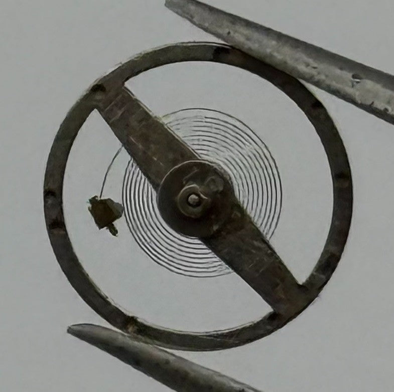 Ebosa 52 Balance Wheel Complete And Spring 5¼’’’ Renata 130 Watch Movement Parts