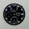 Seiko 7T62-0JV8 Watch Dial Chronograph Alarm 100M Spare Parts Repair 27.4mm