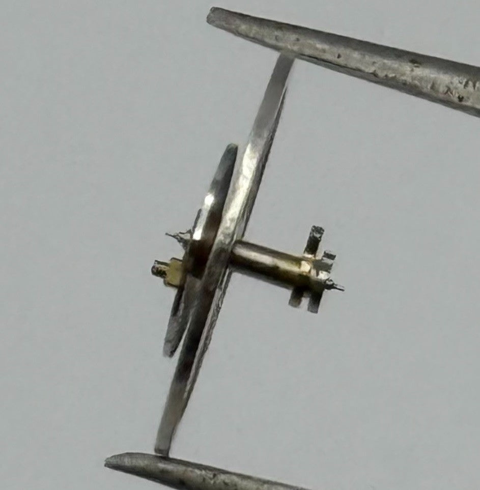 Brac 547 Balance Wheel Complete And Spring 13½’’’ 1751 Watch Movement Parts NOS