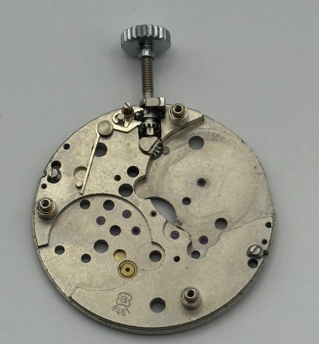 EB 8481 Watch Movement - Main Plate - For Parts / Repair - 23.7mm