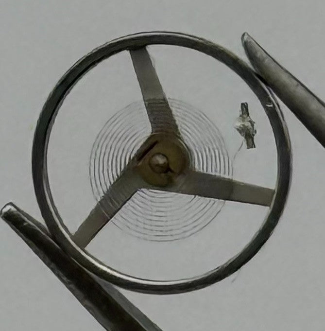Felsa 4120 4125/2 Balance Wheel Complete And Spring 7¾’’’ 4916 Watch Movement