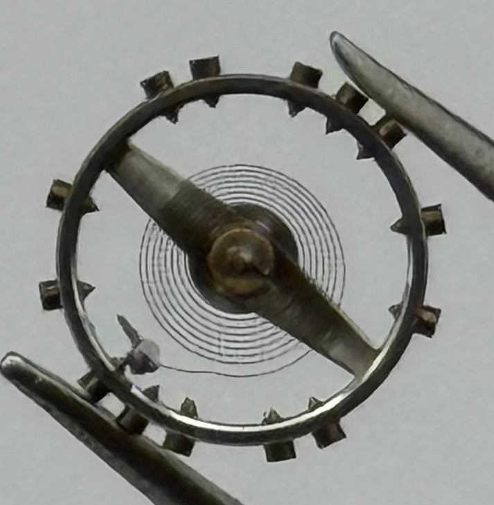 Felsa 302 Balance Wheel Complete And Spring 5¼’’’ 181 Watch Movement Parts NOS