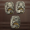 Luch Zaria 1800 Watch Movement Soviet USSR Ladies x 3 Pieces Parts Repair 14.1mm