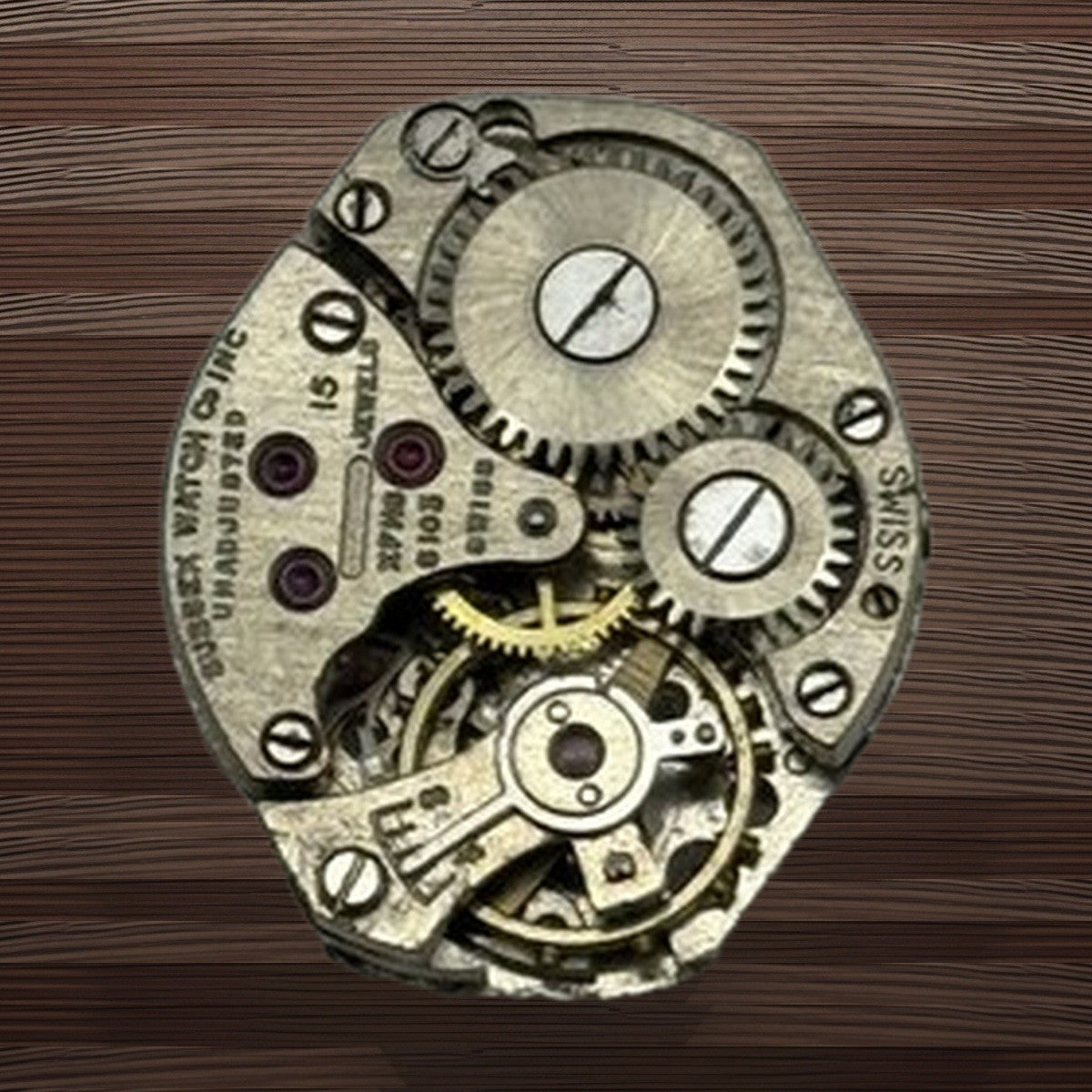 Cal 600 Watch Movement - Sussex Watch Co - For Parts / Repair - 15.3mm