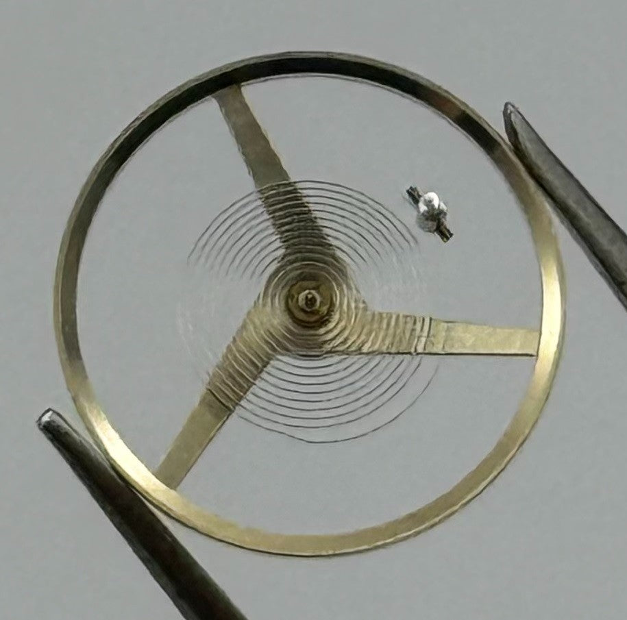 AS 1900 1906 Balance Wheel Complete And Spring Renata 1577 Watch Movement Parts