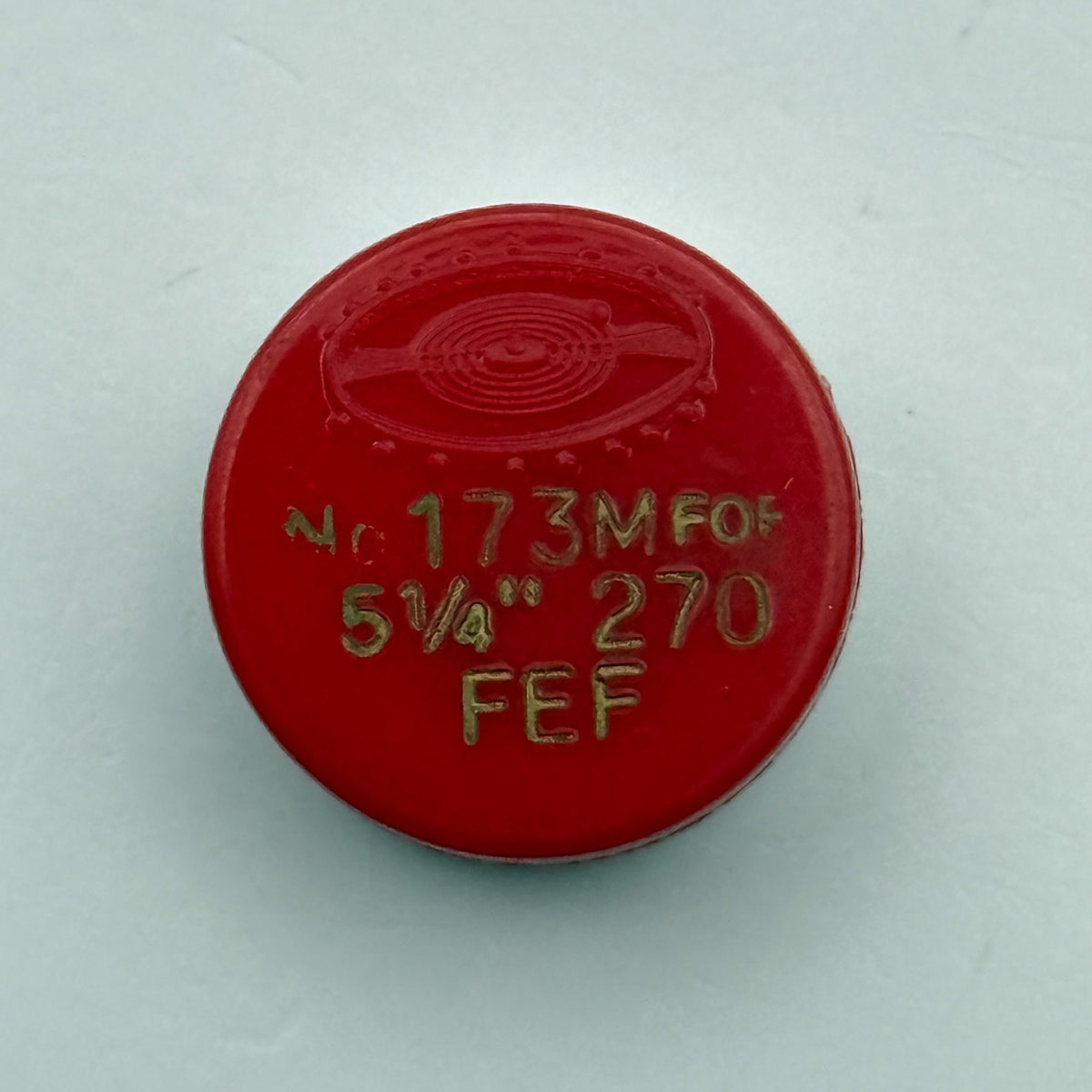 FEF 270 Balance Wheel Complete And Spring 5¼’’’ 173 M Watch Movement Parts NOS