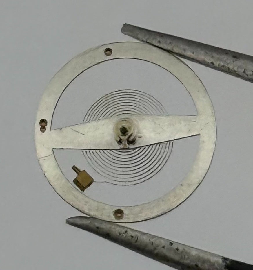 BFG 910 Balance Wheel Complete And Spring 8¾’’’ 4415 Watch Movement Parts NOS