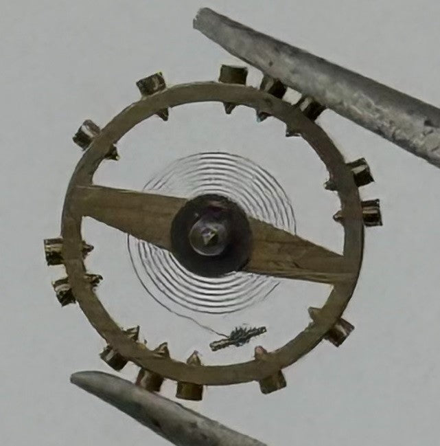 AS 1677 Balance Wheel Complete And Spring Renata 1224 M Watch Movement Parts NOS
