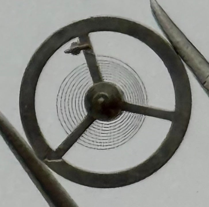 EB 1612 Balance Wheel Complete And Spring 6¾-8’’’ 950 Watch Movement Parts NOS