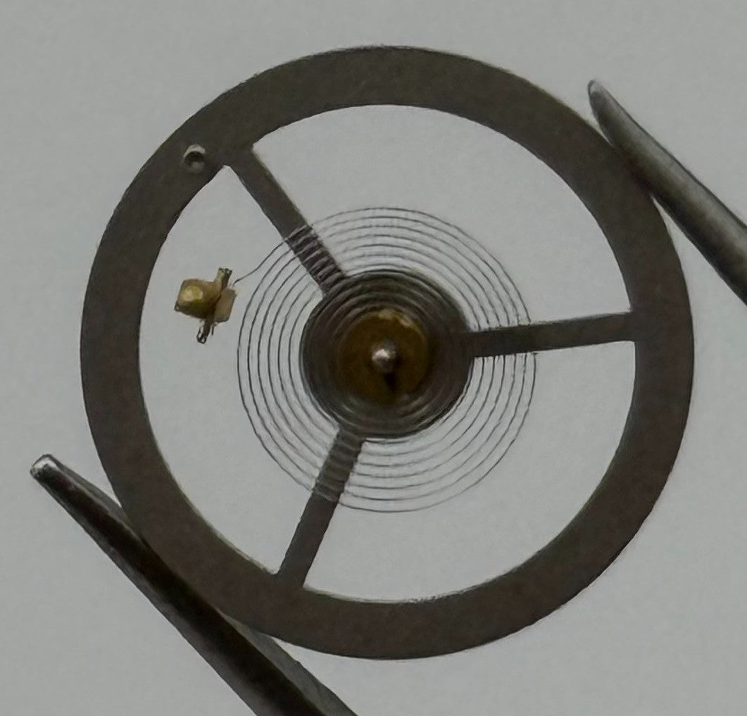 EB 8800 Balance Wheel Complete And Spring 12’’’ 4883 Watch Movement Parts NOS