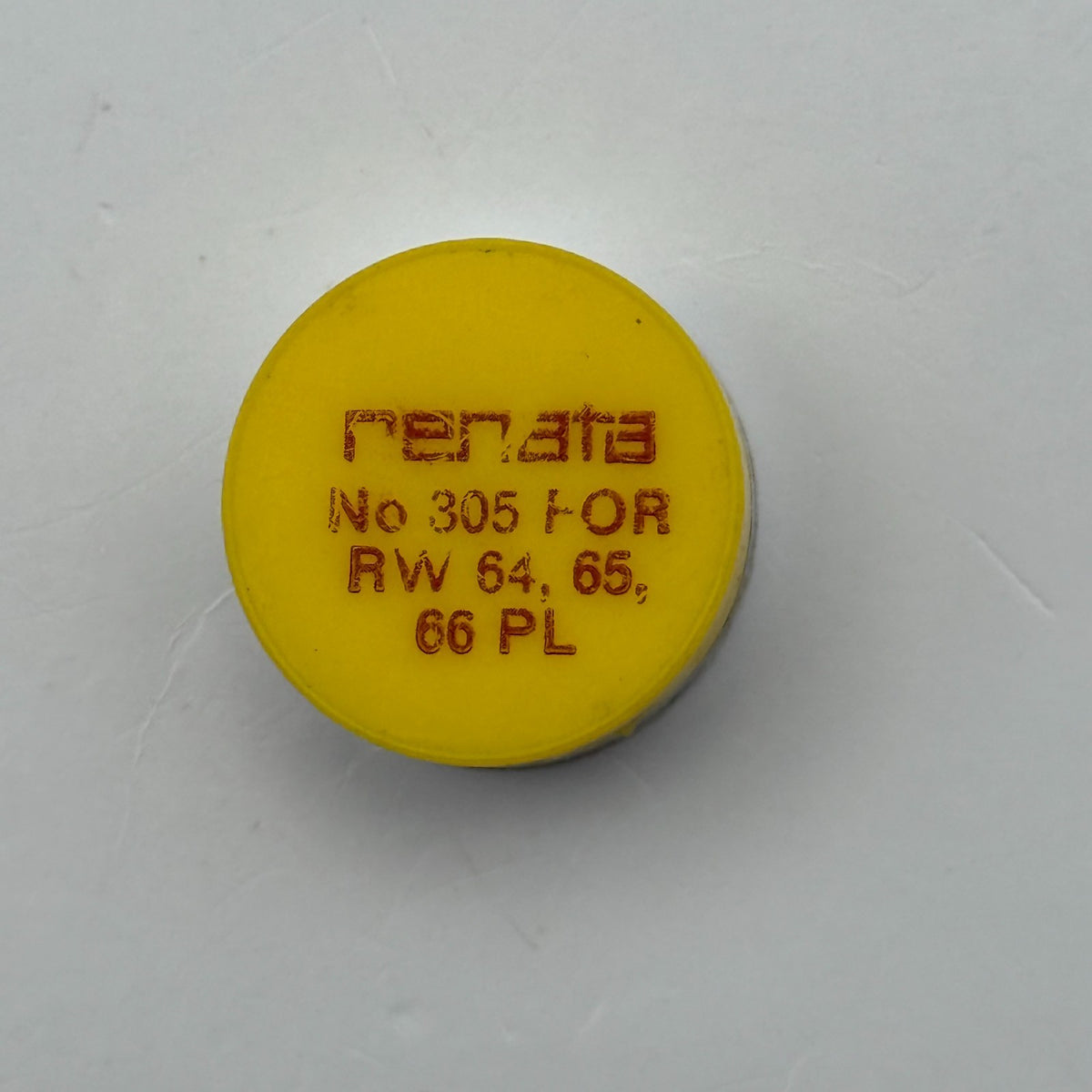 RW 64 65 66 PL Balance Wheel Complete And Spring Renata 305 Watch Movement Parts
