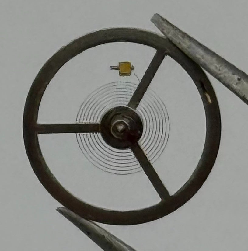 Ebosa 65 68 Balance Wheel Complete And Spring 10½''' 4451 Watch Movement Parts