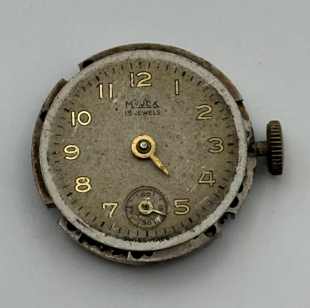 Pierce 861 Watch Movement - Majex - Running - For Parts / Repair