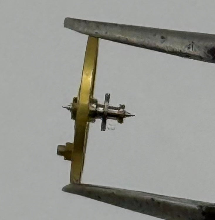 BFG 930 Balance Wheel Complete And Spring 7¾’’’ Progress Watch Movement Parts