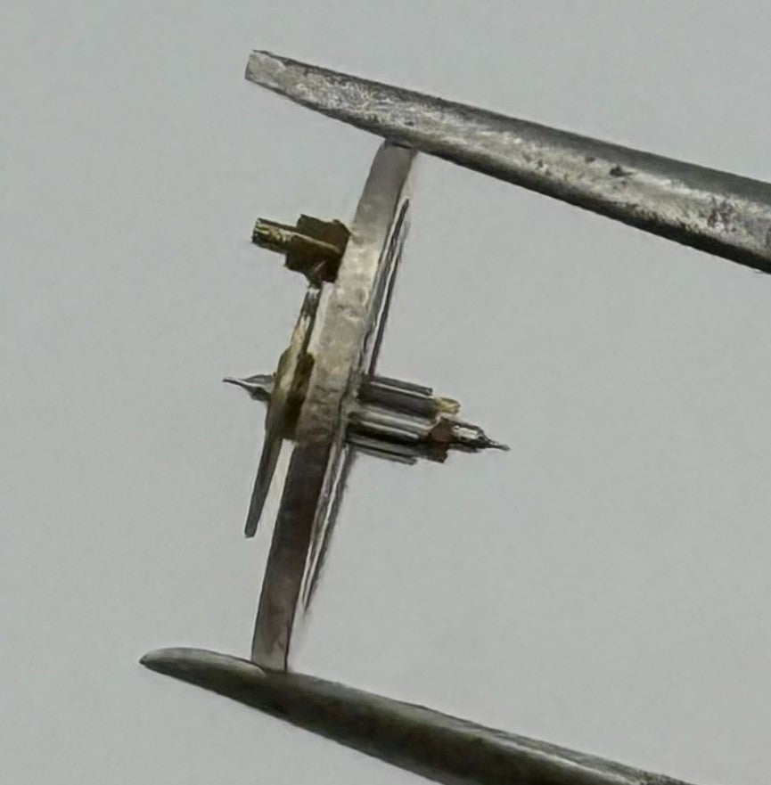 Roseba 8 Balance Wheel Complete And Spring 10½’’’ 2896 Watch Movement Parts NOS
