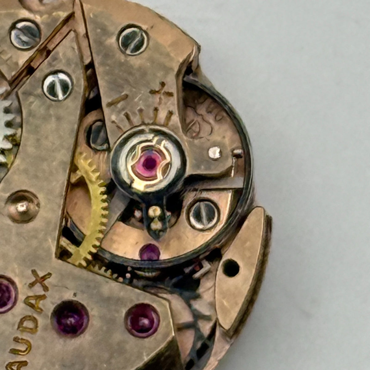 ETA 980 Watch Movement Running Audax Fortis Swiss 15J Manual Wind Parts 19.7mm