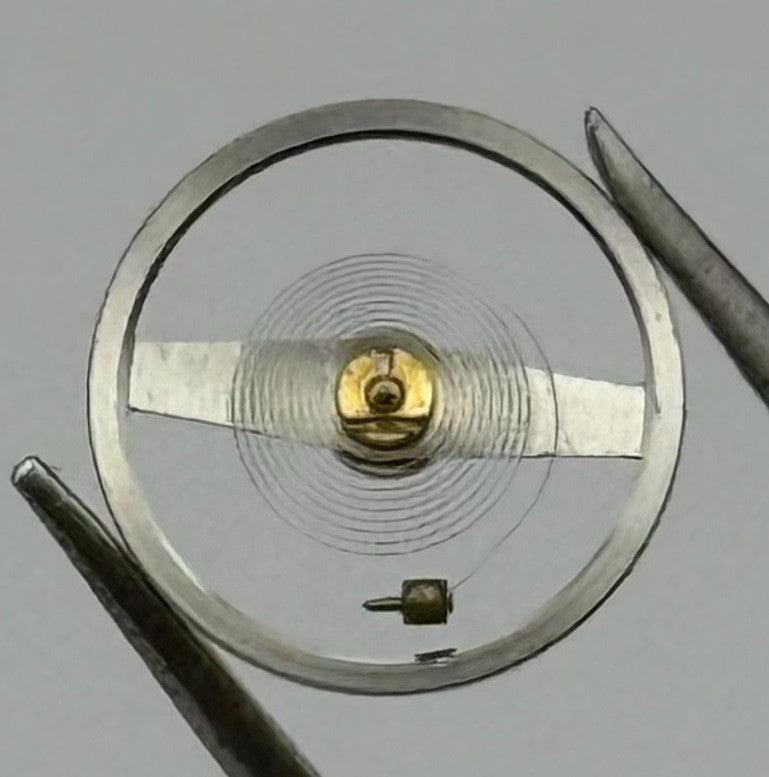 Ebosa 52 Balance Wheel Complete And Spring 5¼''' Renata 130 Watch Movement Parts