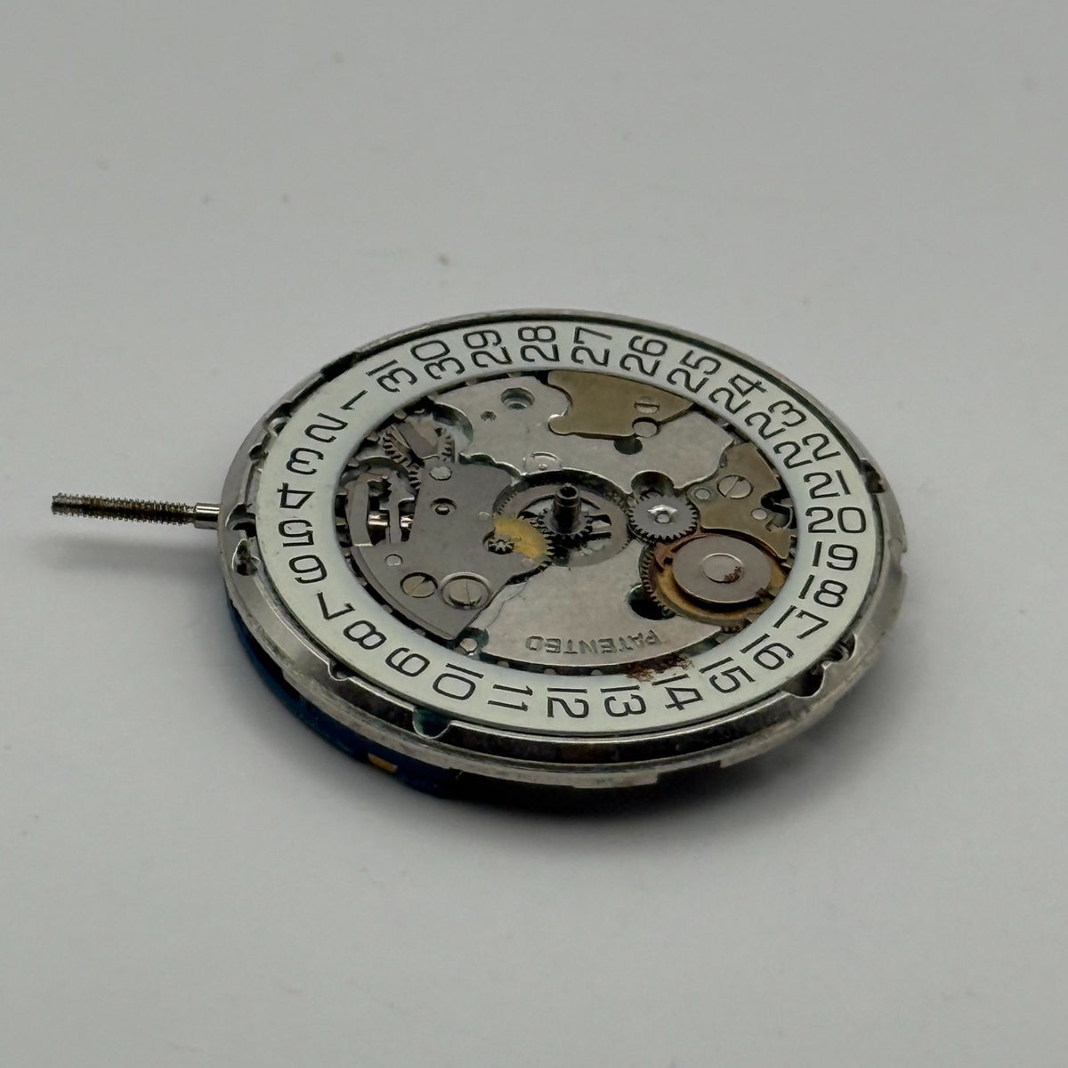 ETA 954.111 Watch Movement Quartz Swiss Date 7 Jewels Parts Repair Untested 26mm