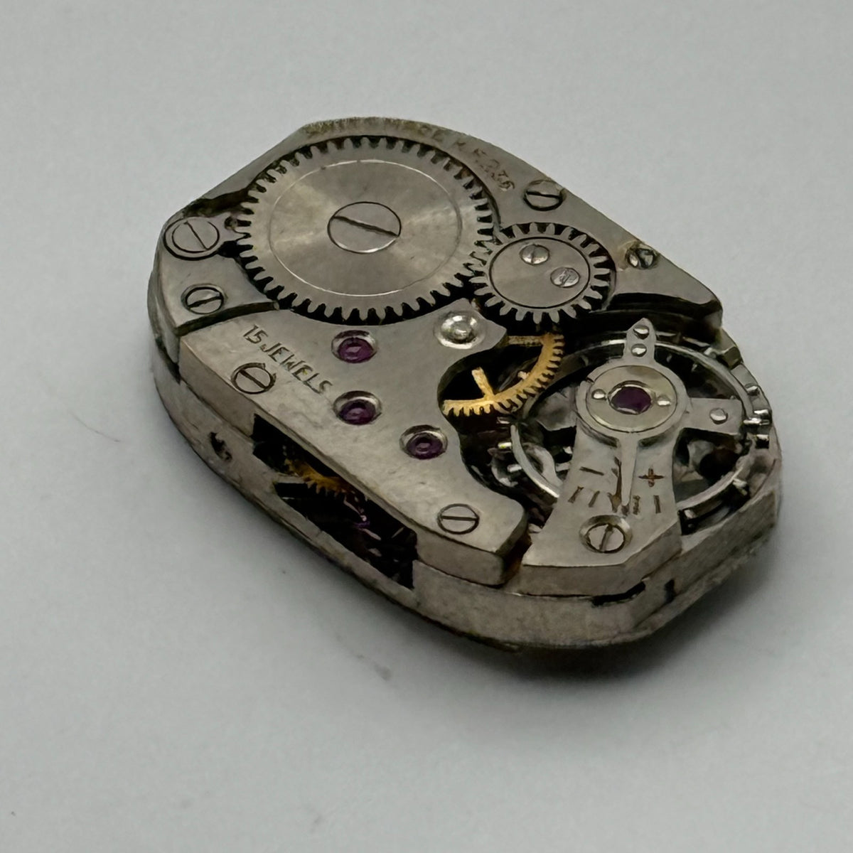 Certina 230 Watch Movement Ladies Swiss 15Jewels Manual Wind Parts Repair 12.8mm