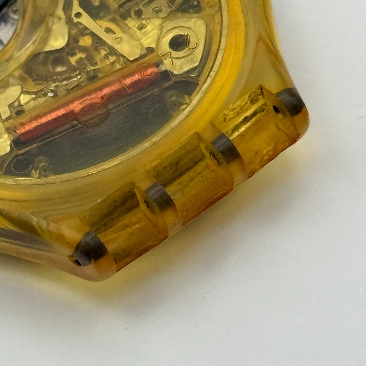 Vintage Swatch Gent Watch GK703 Gutenberg 1991 Date Dial ETA Quartz 33mm Parts 