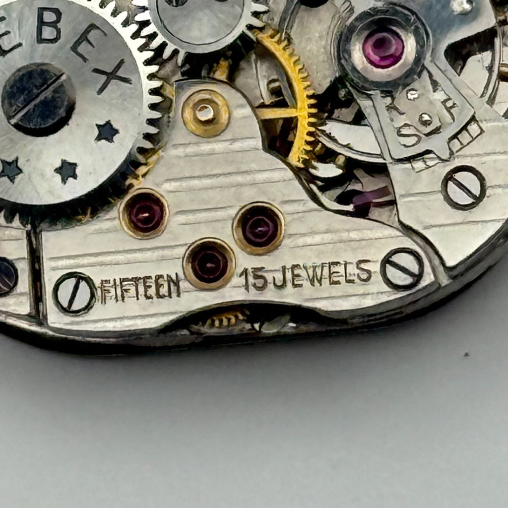 Ariste Racine Watch Movement Trebex 15J Swiss Manual Wind Parts Repair 12.7mm